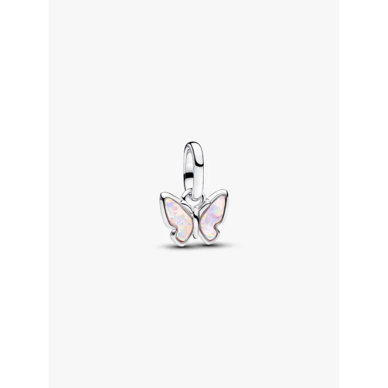 Charm Pendente Mini Farfalla Rosa Donna Pandora