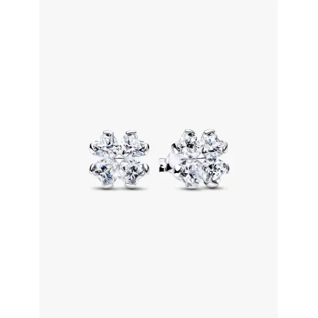 Orecchini Quadrifoglio Luminoso Donna Pandora