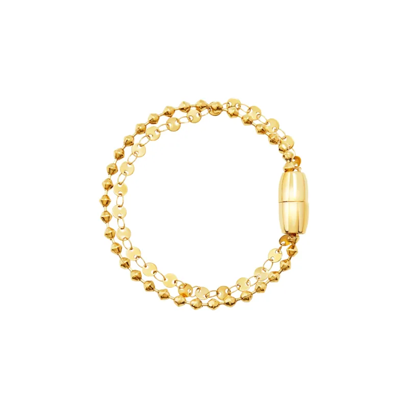 Bracciale Dorato Magnetica System Donna Breil