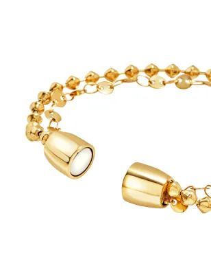 Bracciale Dorato Magnetica System Donna Breil