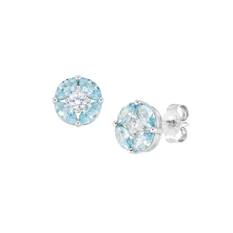 Orecchini Aura Acquamarina Donna Amen Orecchini Aura Acquamarina Donna Amen