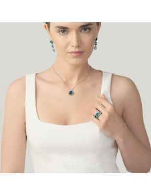 Collana con Pendente Blue Ivy Donna Giovanni Raspini