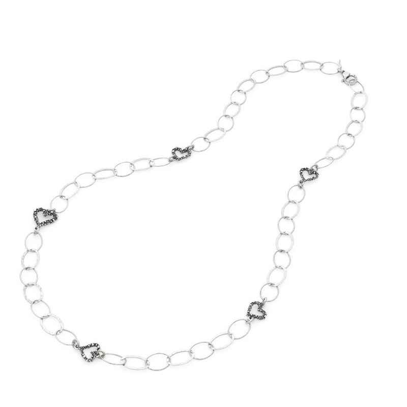 Collana Lunga Cuori Donna Giovanni Raspini
