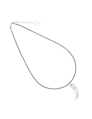 Pendente Filo Corno Bianco Donna Maman et Sophie