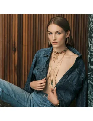 Pendente Corno e Talismani Donna Maman et Sophie