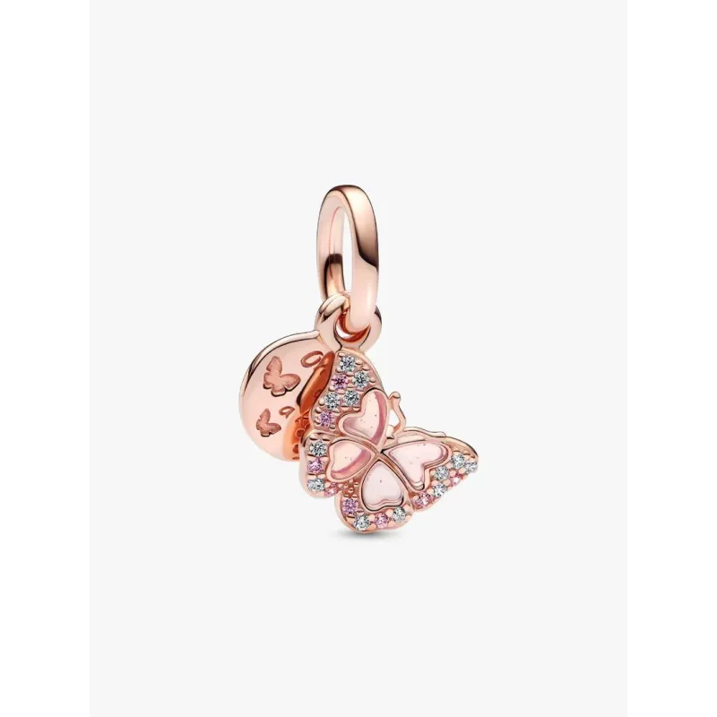 Charm Pendente Farfalla Rosa Donna Pandora