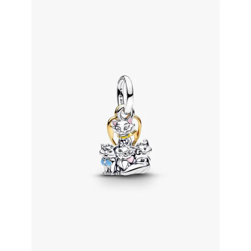 Charm Pendente Disney, Gli Aristogatti, Duchessa e i suoi gattini Pandora