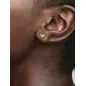 Orecchini Cuori con Tre Pietre Donna Pandora Orecchini Cuori con Tre Pietre Donna Pandora