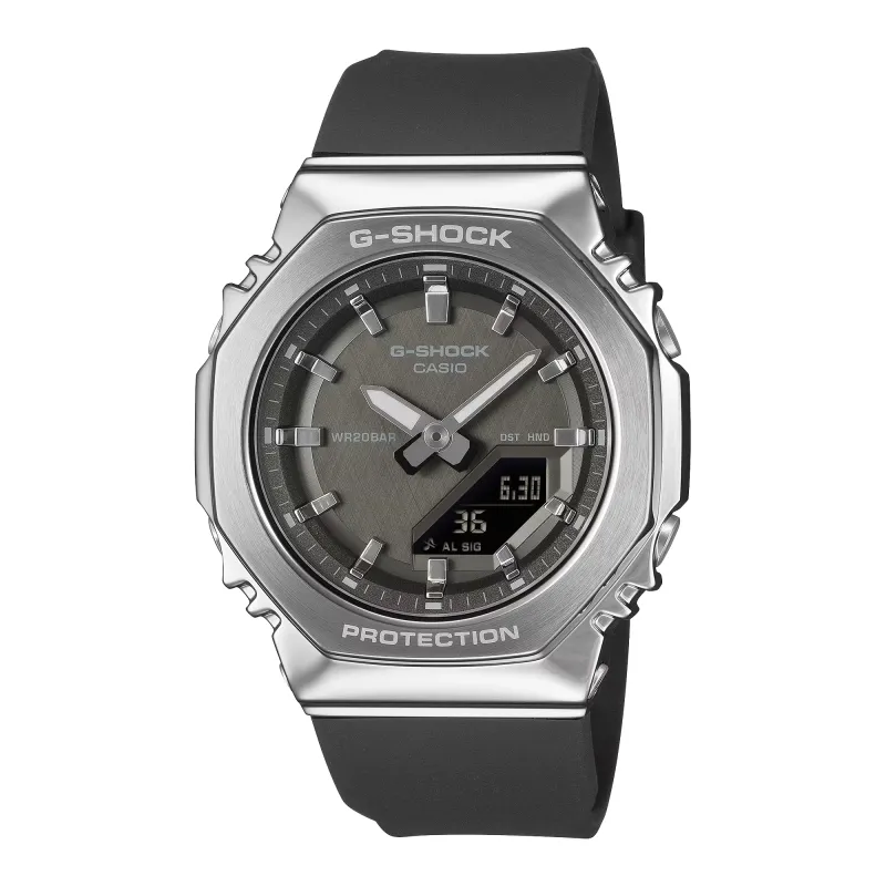Orologio G-SHOCK GM-S2110-1A1 Metallo Ottagonale Nero Donna Casio Orologio G-SHOCK GM-S2110-1A1 Metallo Ottagonale Nero Donna Casio