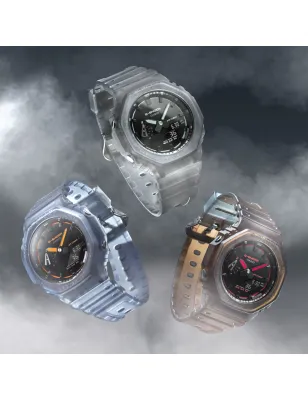 Orologio G-SHOCK GA-2100K-5A Carbon Marrone Traslucido Fluo Uomo Casio - category_name - XDMG De Marchi Gianotti