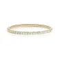 Bracciale Tennis Elastico in Ottone Placcato Oro 18k mis.S Donna Amen Bracciale Tennis Elastico in Ottone Placcato Oro 18k mis.S Donna Amen