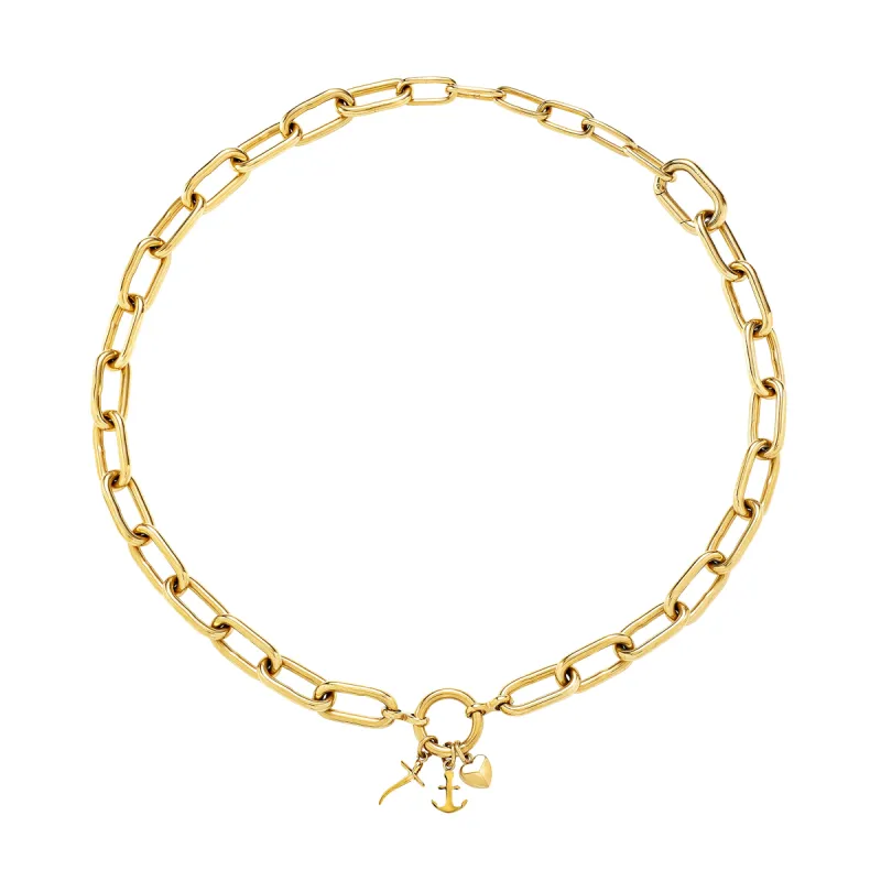 Collana Dorata Love Ties Donna Breil