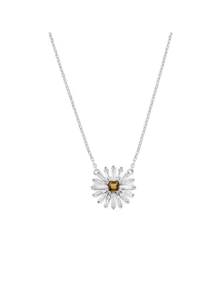 Collana Margherite con Centrale Marrone Donna Amen
