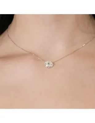 Collana Margherite con Centrale Giallo Donna Amen