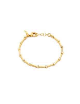 Bracciale Satellite Placcato Oro 18kt e Zirconi Donna Giovanni Raspini