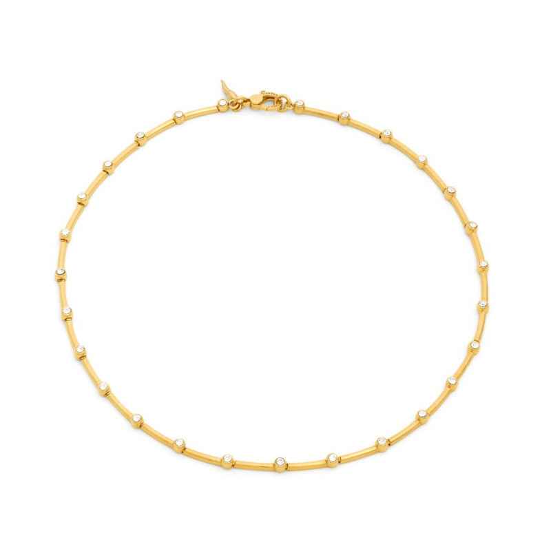 Collana Satellite Placcata Oro 18kt e Zirconi Donna Giovanni Raspini Collana Satellite Placcata Oro 18kt e Zirconi Donna Giovanni Raspini
