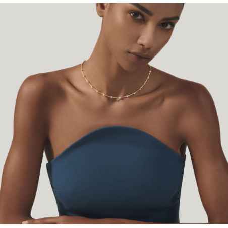 Collana Satellite Placcata Oro 18kt e Zirconi Donna Giovanni Raspini