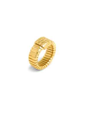 Anello Tubogas Croco mis.16 Donna Giovanni Raspini