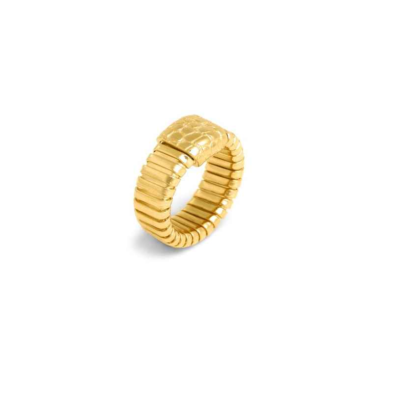 Anello Tubogas Croco mis.16 Donna Giovanni Raspini