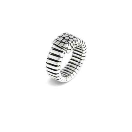 Anello Tubogas Croco mis.16 Donna Giovanni Raspini