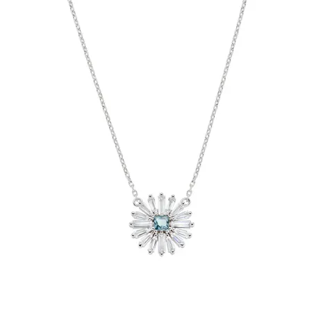 Collana Margherite con Centrale Blu London Donna Amen