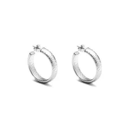 Orecchini cerchio Moon Rock Donna Giovanni Raspini