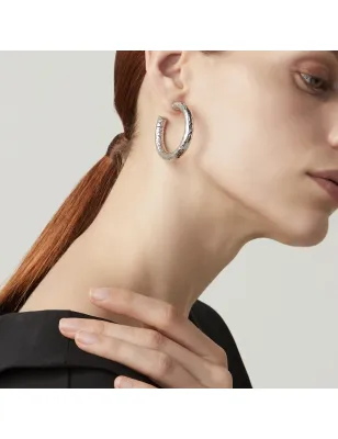 Orecchini cerchio Rock Donna Giovanni Raspini