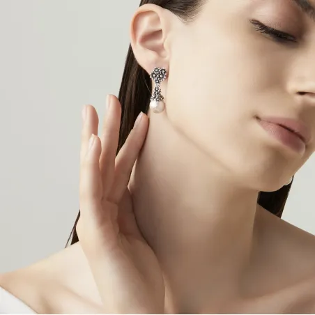 Orecchini Drops Margherite Donna Giovanni Raspini