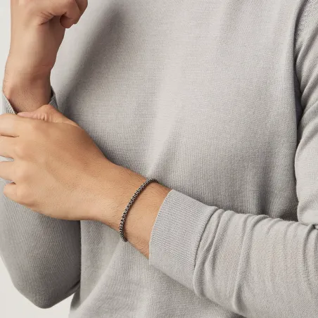 Bracciale Maglia Quadra Piccola Uomo Giovanni Raspini