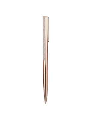 PENNA SFERA CRYSTAL SHIMMER TONO ORO ROSA SWAROVSKI