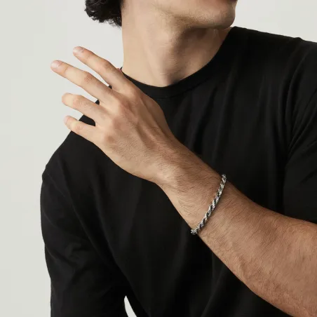 Bracciale Torchon Y Uomo Giovanni Raspini