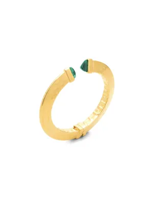 Bracciale Bangle Green Blade Dorato Donna Giovanni Raspini
