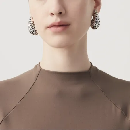 Orecchini Goccia Croco Donna Giovanni Raspini