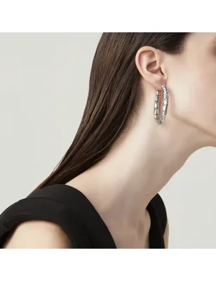 Orecchini Ovale Croco Donna Giovanni Raspini