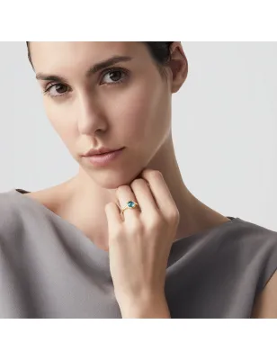 Anello Loop Azzurro M14 DONNA Giovanni Raspini