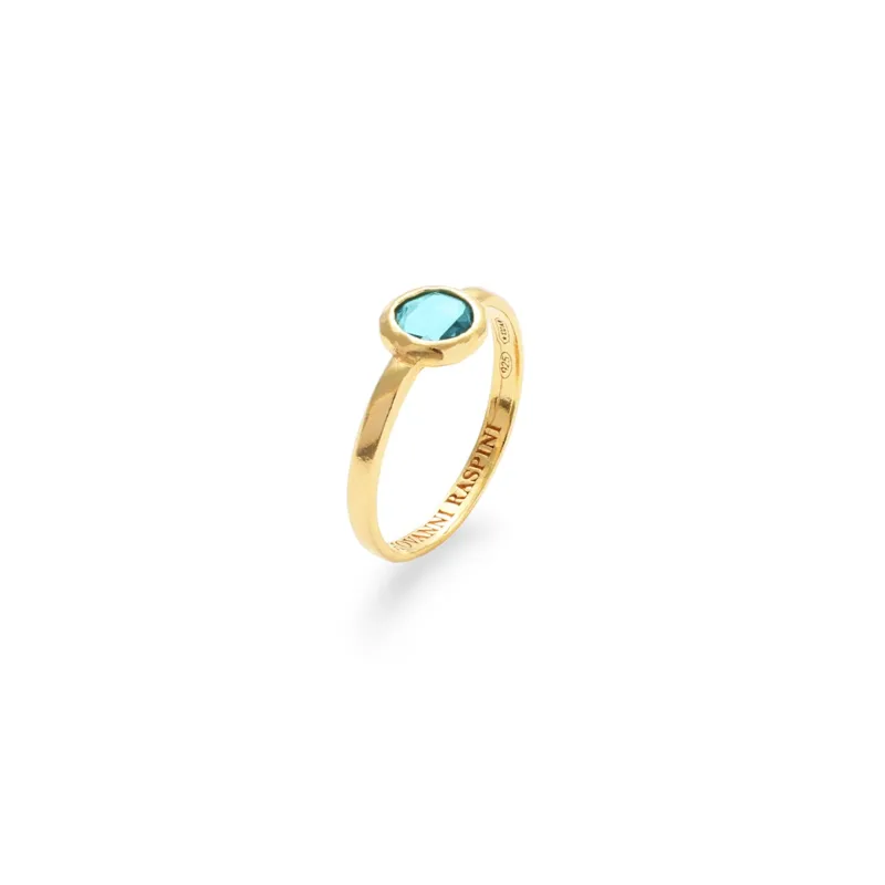 Anello Anello Loop Azzurro Piccolo M14 DONNA Giovanni Raspini