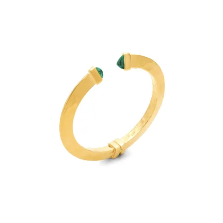 Bracciale Bangle Green Blade Piccolo Dorato Donna Giovanni Raspini