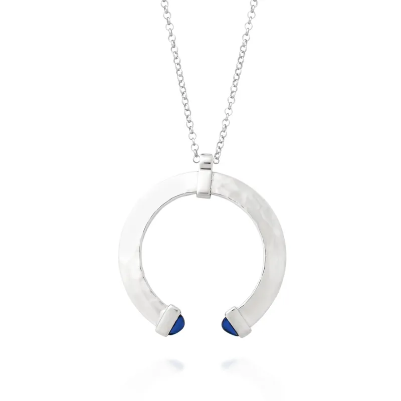 Collana Pendente Blue Blade Donna Giovanni Raspini Collana Pendente Blue Blade Donna Giovanni Raspini