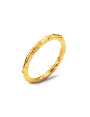 BRACCIALE BANGLE PICCOLO DORATO GIOVANNI RASPINI BAMBU