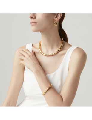 BRACCIALE BANGLE PICCOLO DORATO GIOVANNI RASPINI BAMBU - category_name - XDMG De Marchi Gianotti