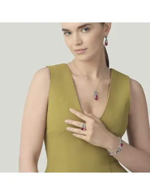 Collana Pendente Goccia Peonie Donna Giovanni Raspini - category_name - XDMG De Marchi Gianotti