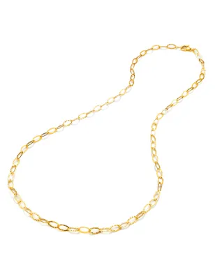Collana Maglia Ovale Martellata Donna Giovanni Raspini