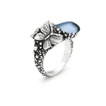 Anello Goccia Farfalle mis.14 Donna Giovanni Raspini