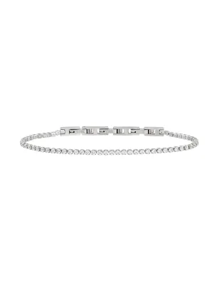 Bracciale Tennis con Zirconi Bianchi Uomo Breil