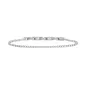 Bracciale Tennis con Zirconi Bianchi Uomo Breil