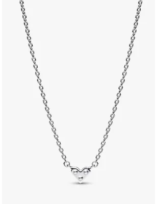 Collana Cuore con Tre Pietre Donna Pandora