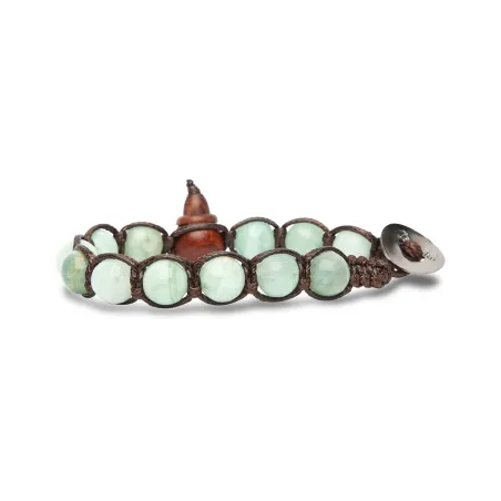 Bracciale Quarzo Verde 8mm BHS900-276 Tamashii