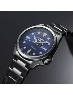 Orologio 5 Sports automatico quadrante blu SRPE53K1 Uomo Seiko