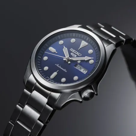 Orologio 5 Sports automatico quadrante blu SRPE53K1 Uomo Seiko