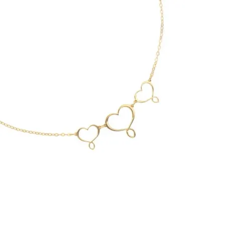 Collana Maman Tre Cuori Donna Maman et Sophie